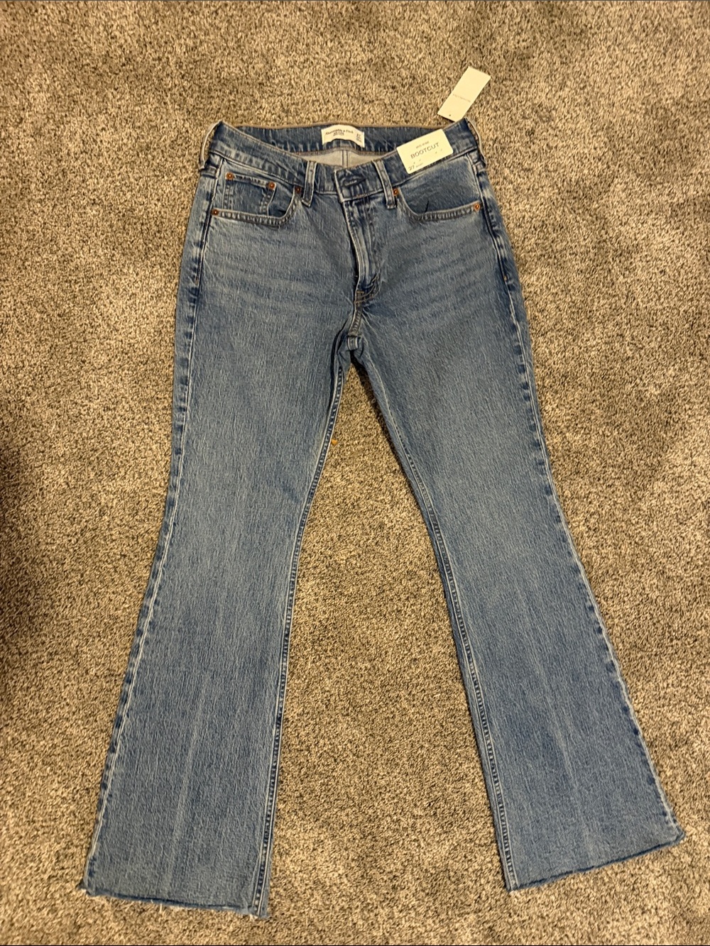Abercrombie & Fitch Light Blue Flare Jeans